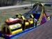 Race car inflatable obstacle game