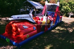 Spaceship Theme Inflatable Obstacle Courses