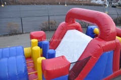 Specially designed giant inflatable obstacle course