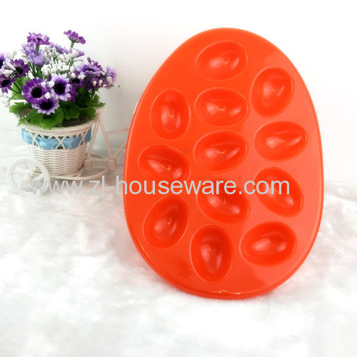 Plastic egg tray egg holder egg storage in egg shape Kitchenware tools