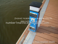 marina power pedestal for marine