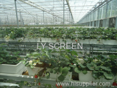 Shade screen for Greenhouse cover