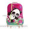 Double Shoulder Girls School Bags With Wheels Water Resistance