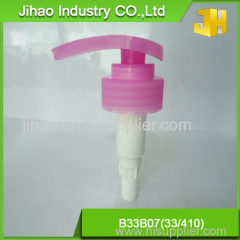 Lotion pump for plastic bottle 33/410
