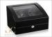 Ebonywood Dual Watch Winder Box / Winding Automatic Watch Black