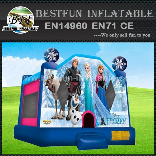 Frozen Banner Inflatable air bouncer