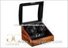 Auto Winding Watch Box / Dual Watch Winder Box For Automatic Watches