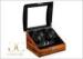 Auto Winding Watch Box / Dual Watch Winder Box For Automatic Watches