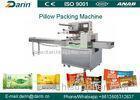 High quality pillow type biscuit cookie cakes bread packing machine