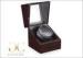 Wooden Men Single Automatic Watch Winder / Automatic Clock Winder