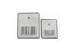 Paper + Glue + Aluminum Foil Electronic RF EAS Soft Tag Barcode Label Sticker