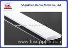High Capacity Plastic Extrusion Profiles For LED Milky White Plastic Lampshade
