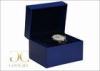 Plastic Mens Watch Storage Case / Jewellery And Watch Box In Blue