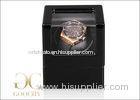 Black Battery Powered Watch Winder / Woman Watch Winding Case