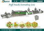 Twin Screw Wheat Flour Corn Puff Food Snack Extruder Machine