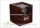 Gifts Wooden Watch Winder / Single Watch Winder Box For Mens