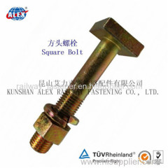 Railroad Bolt for Fastening System