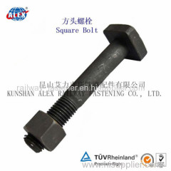 Railroad Bolt for Fastening System