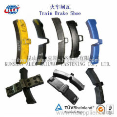 Low Friction Train Wheel Composite Brake Block