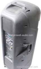 Dual 15 Inch 2 Way Stage Professional Loudspeaker