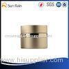 7g 15g 20g Shiny silver aluminium Plastic Cosmetic Jars and containers