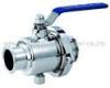 SUS304 & SS316L Zero - retention Sanitary Ball Valve 1