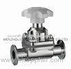 Low Pressure 3A SS Sanitary Diaphragm Valve 1" - 3" Rubber Lined DN15 - DN150
