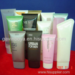 100ml Cosmetics Usage and Plastic Material transparent plastic tubes