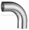 Stainless Steel Pipe Bends / 3A Sanitary Elbow Long Weld End For Milking Machine Parts