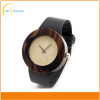 Luxury Bamboo Wood Watch with Cow Leahter Strap Quartz Men Wooden Watches