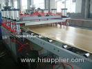 PLC Control WPC Foam Board Production Line For Door Panel