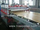 PLC Control WPC Foam Board Production Line For Door Panel