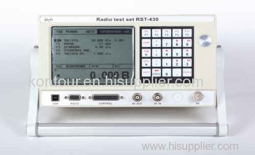 Universal radio test set RST-430