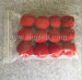 7cm red wool laundry balls