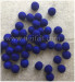 Dark blue color wool dryer balls