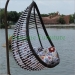 New designs rattan hammock with cushions for outdoor