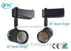 10w Dimmable LED Track Light For Gallery With Epistar / GREE / Citizen Chip