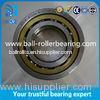 QJ207M Four Point Angular Contact Ball Bearing 17mm Height With Brass Cage