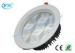 Customized Pattern 3D White LED Downlight 24W For Art Gallery Decorative Lighting