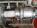 Plastic PVC Pipe Extrusion Line 75 - 160mm Diameter High Output CE ISO