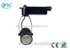 Interior 10 Watt Dimmable Black LED Track Lights With 24 / 60 Beam Angle