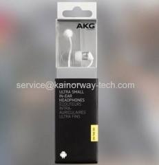 AKG K323 XS White In-Ear Headphones with 3-Button Apple Compatible Mic&Control