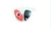 Black And Red 58kHz / 8.2MHz RF Hard Tag For Golf Clubs Protection IV OEM