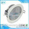 White Recessed 6 Inch LED Downlight 7W IP 40 For Shopping Mall and Office