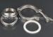 OEM Stainless Steel Tri Clamp Sanitary Fittings 1.5" SS Ferrules And Gasket - Silicon