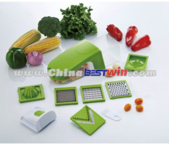 Kitchen Genius Multifunction Vegetable Slicer Green Chopper As Seen On TV