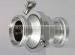 Polished SS Threaded End Sanitary Check Valve For Dairy Milk Pharmaceutical