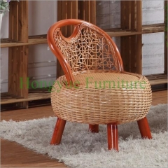 Living room natural rattan table chair hammock design