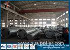 Q235 Anticorrosive Steel Conical Transmission Line Poles With ASTM A123