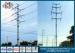 Multi Circuit HDG Polygonal Steel Electrical Utility Poles Anti Corrosion